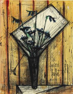 Bernard Buffet - Fleurs