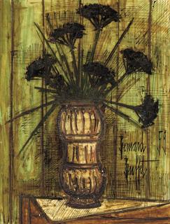 Bernard Buffet - Fleurs