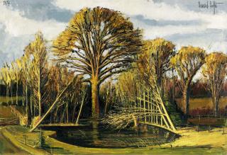 Bernard Buffet - Golden Oak(Painted In 1974)