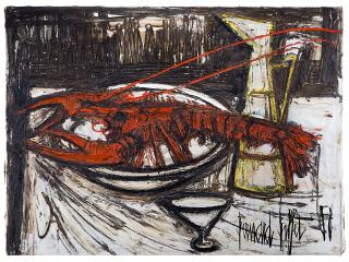 Bernard Buffet - Homard et Broc