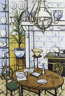 Bernard Buffet - La Baume, La Cuisine