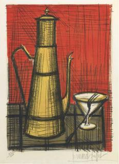 Bernard Buffet - La Cafetiére (S. 14)