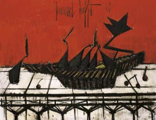Bernard Buffet - La Corbeille