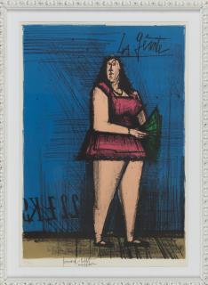 Bernard Buffet - La Geante, 1968