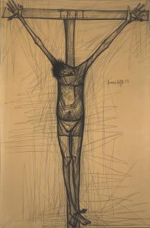 Bernard Buffet - La Passion du Christ, Christ en Croix