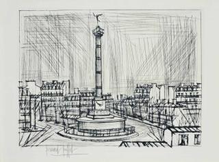 Bernard Buffet - La Place de la Bastille
