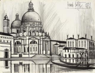 Bernard Buffet - La Salute, Venise