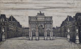 Bernard Buffet - L\'Arc de Triomphe du Carrousel