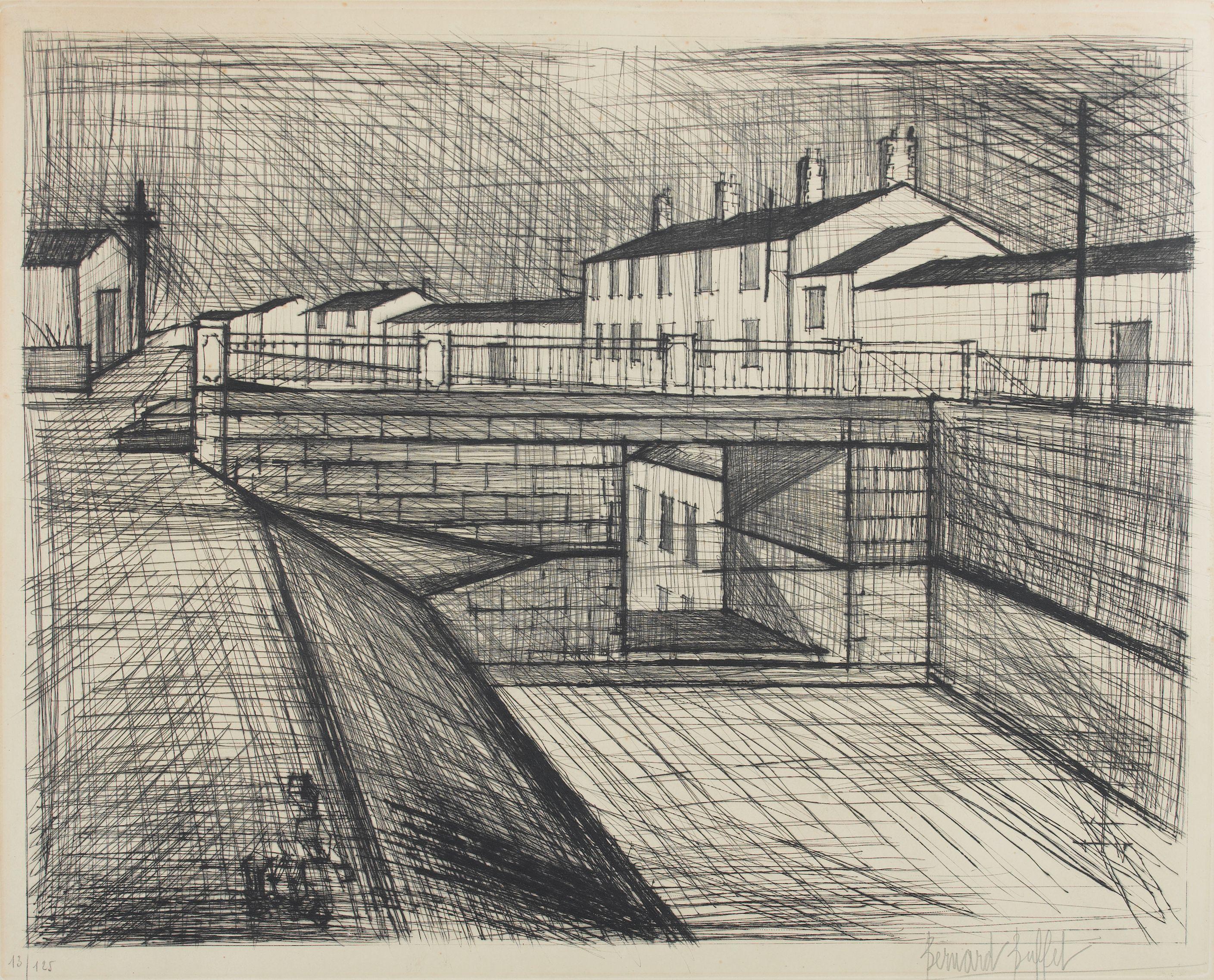 Bernard Buffet - Le Canal (Sorlier 9)