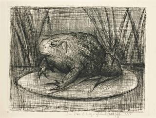 Bernard Buffet - Le Crapaud (Rheims 12)