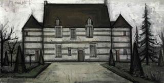 Bernard Buffet - Le manoir d\'Apremont