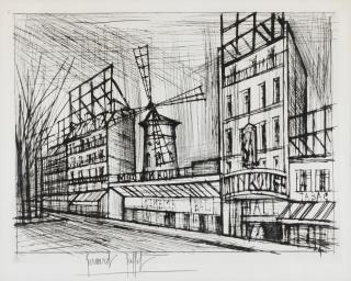 Bernard Buffet - Le Moulin Rouge