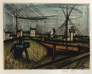 Bernard Buffet - Le Port (S. 186)