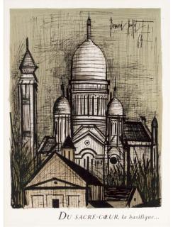 Bernard Buffet - Le Sacré-Coeur (Sorlier 64)