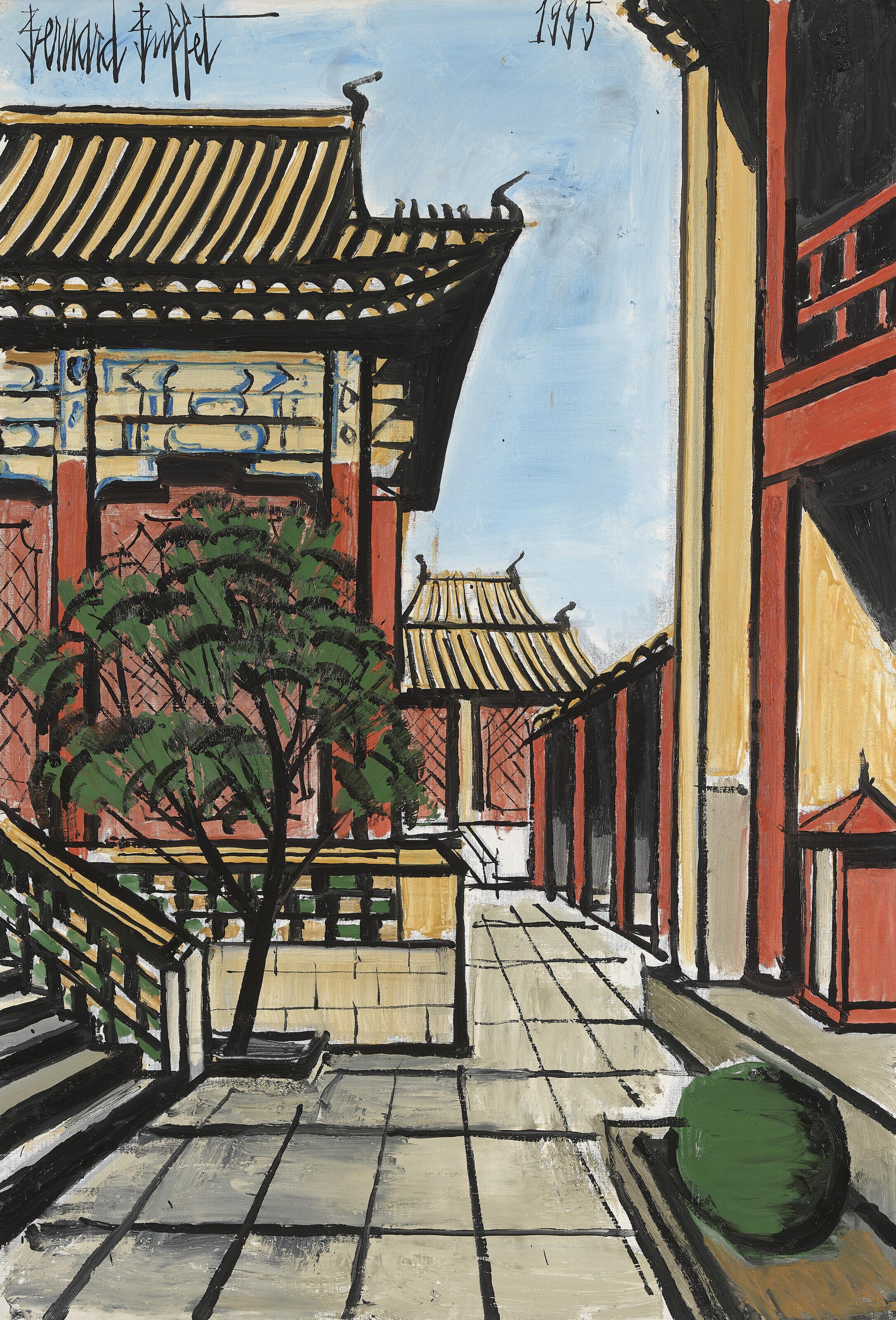 Bernard Buffet - Le temple des lamas, les salles d’art et d’études tantriques