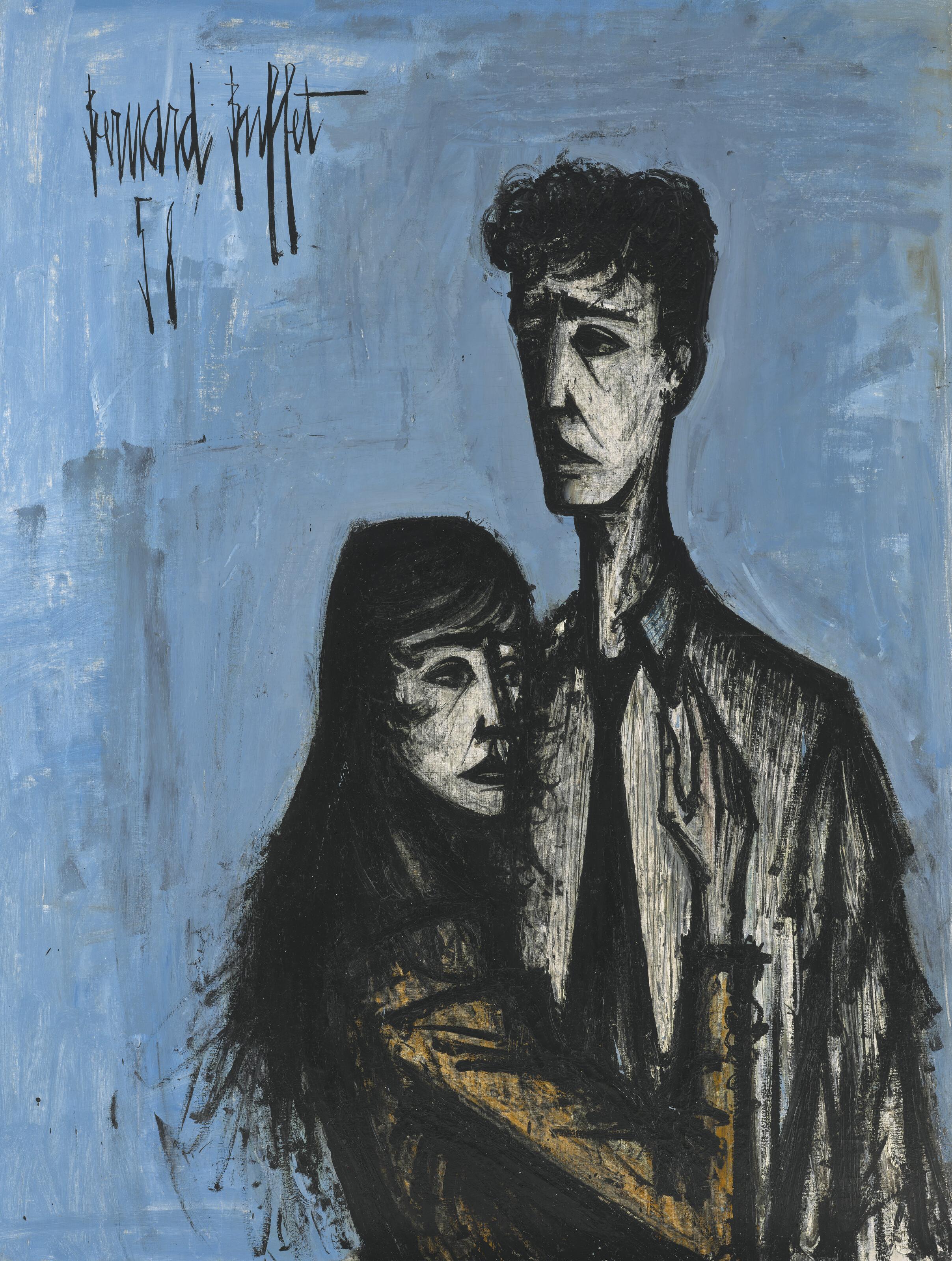 Bernard Buffet - Les Amants