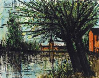 Bernard Buffet - Les bords du Morin