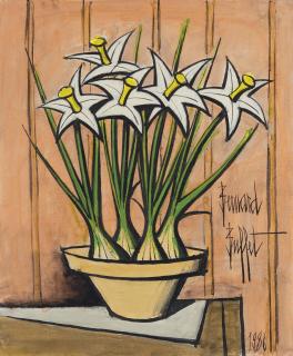 Bernard Buffet - Les Jonquilles