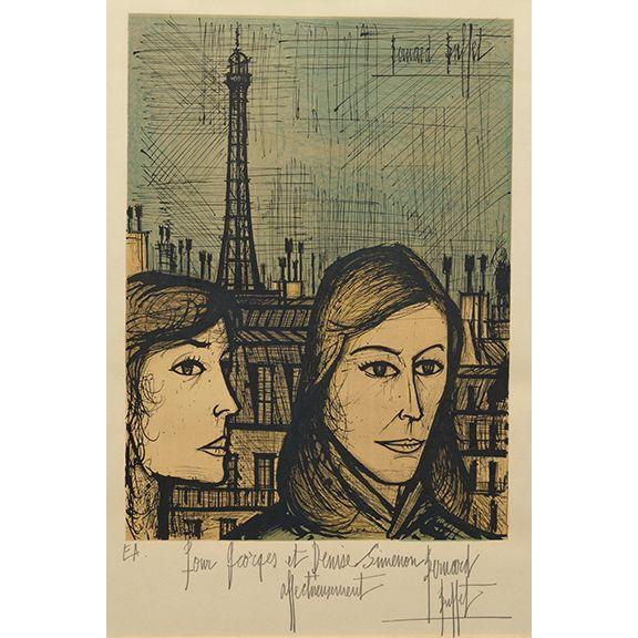 Bernard Buffet - Les parisiennes