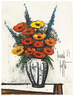 Bernard Buffet - Les pavots