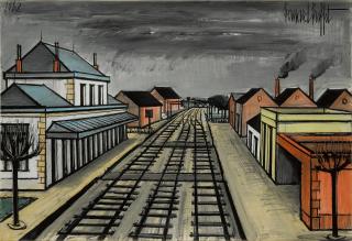 Bernard Buffet - Les Rails