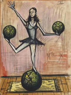 Bernard Buffet - Mademoiselle X