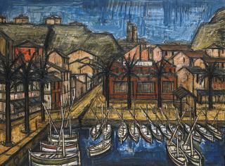 Bernard Buffet - Marseille, Le Vallon Des Auffes