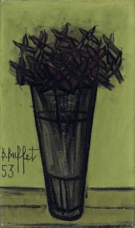 Bernard Buffet - Narcisses mauves