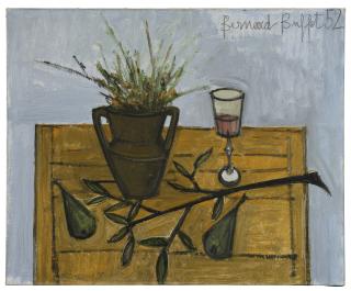 Bernard Buffet - Nature morte à la branche d\'olivier