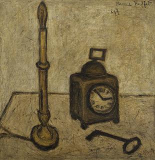 Bernard Buffet - Nature morte au réveil