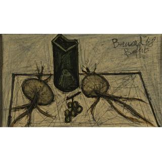 Bernard Buffet - Nature Morte Aux Onions