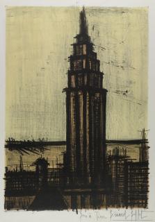 Bernard Buffet - New York (Mourlot 53-62)