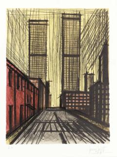 Bernard Buffet - New York: Twin Towers