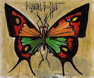 Bernard Buffet - Papillon