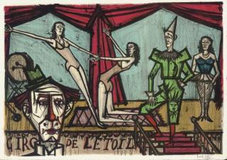 Bernard Buffet - Parade, from Mon Cirque (S. 143)