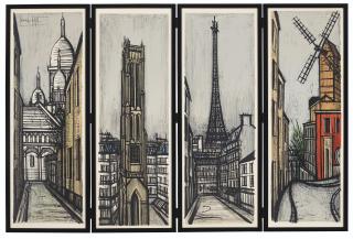 Bernard Buffet - Paravent (Screen)
