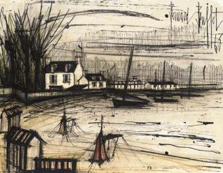 Bernard Buffet - Plage de Bretagne