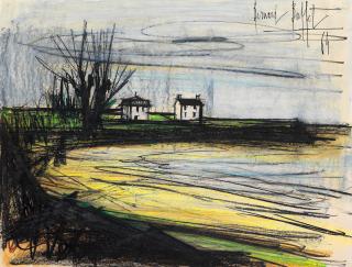 Bernard Buffet - Plage en Bretagne