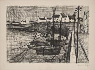 Bernard Buffet - Port Breton.