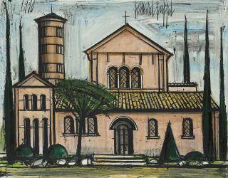 Bernard Buffet - Ravenne, San Apollinare in Classe