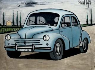Bernard Buffet - Renault 4 Cv