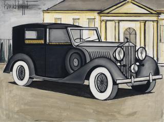 Bernard Buffet - Rolls-Royce 1937 grise