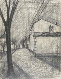 Bernard Buffet - Rue Du Village