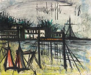 Bernard Buffet - Saint-Cast, Le Portique Et Le Sémaphore