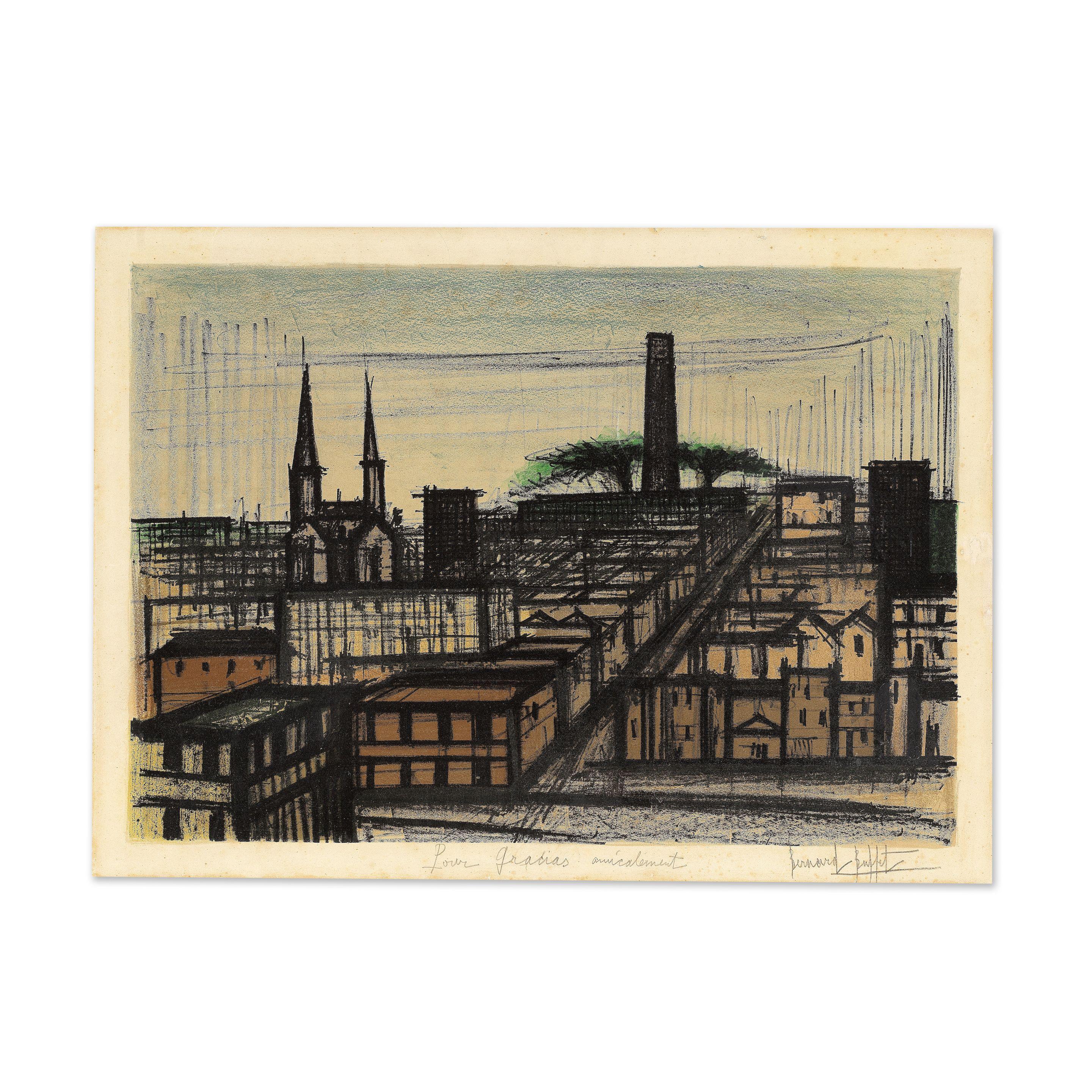 Bernard Buffet - San Francisco, 1966