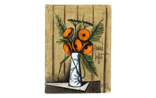 Bernard Buffet - Soucis dans un pot à lait