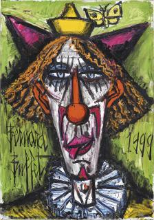 Bernard Buffet - Tête De Clown
