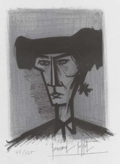 Bernard Buffet - Torero (Mourlot p. 179)