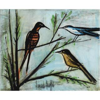 Bernard Buffet - Trois Oiseaux