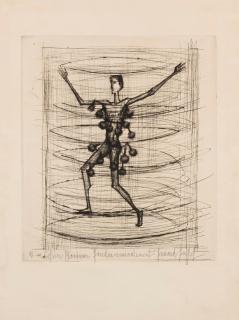 Bernard Buffet - Voyages fantastiques de Cyrano de Bergerac, 1958